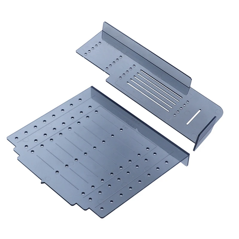 LICE-Gabarit de montage pour boutons d'armoire, installation de poignées d'armoire de cuisine, perceuse à gabarit pour MELPulls