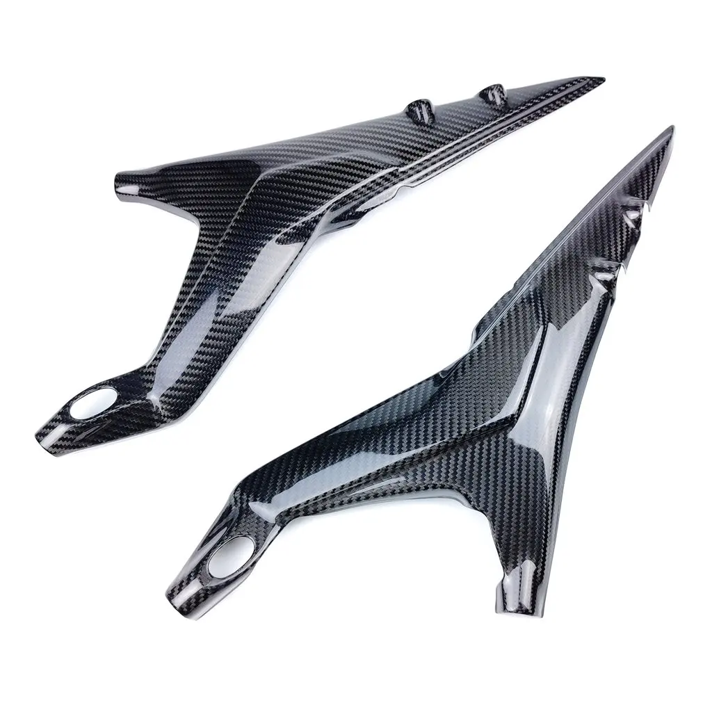 For Ducati Panigale V4 / V4S / V4R Carbon Fiber Sub-Frame Covers Protectors FULL VERSION Motorcycle Accessories Spare Parts