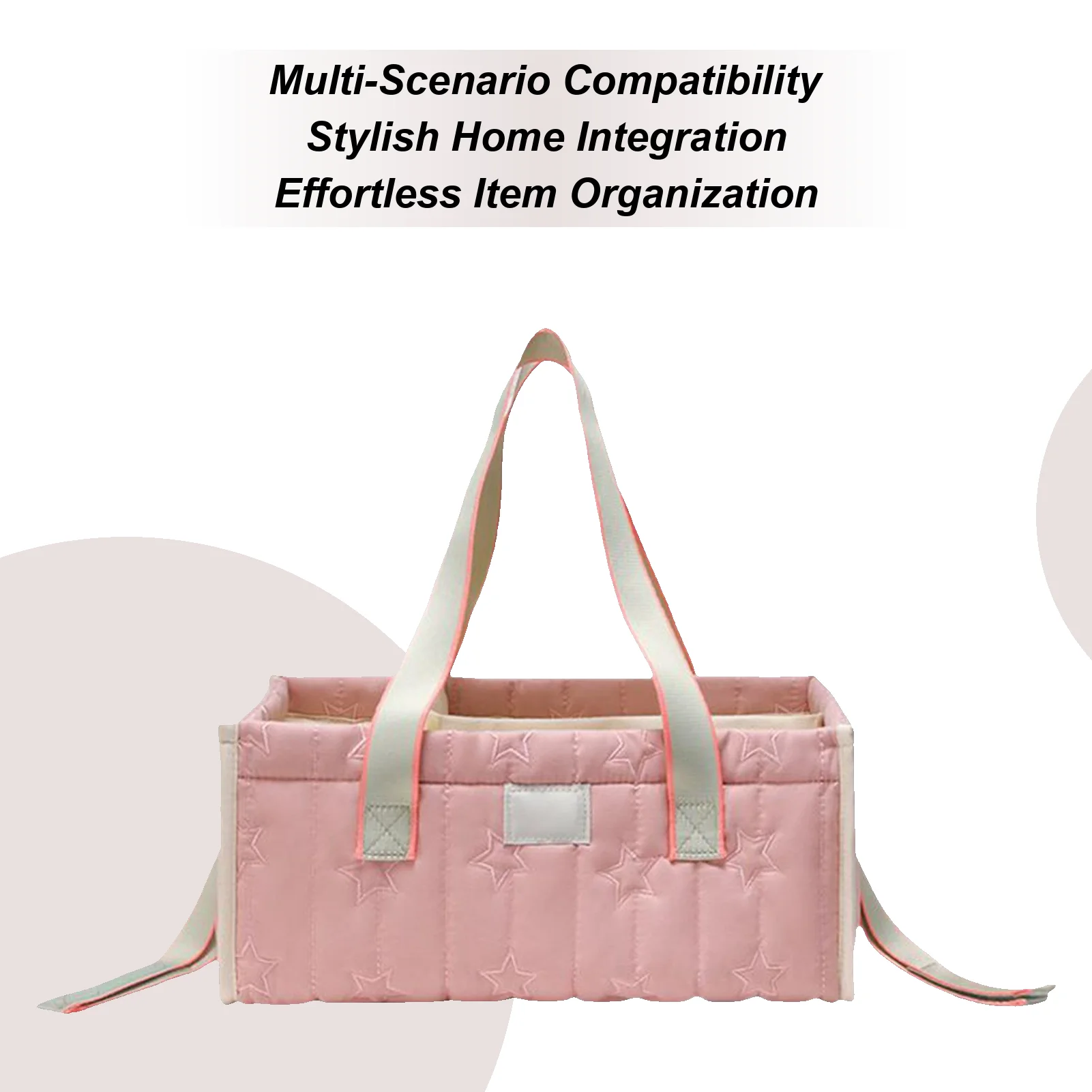 

Diaper Bag Lightweight Large Capacity Organizer Diaper Organizer Basket For Toddler Kids Women Dad Mother Travel Nursery