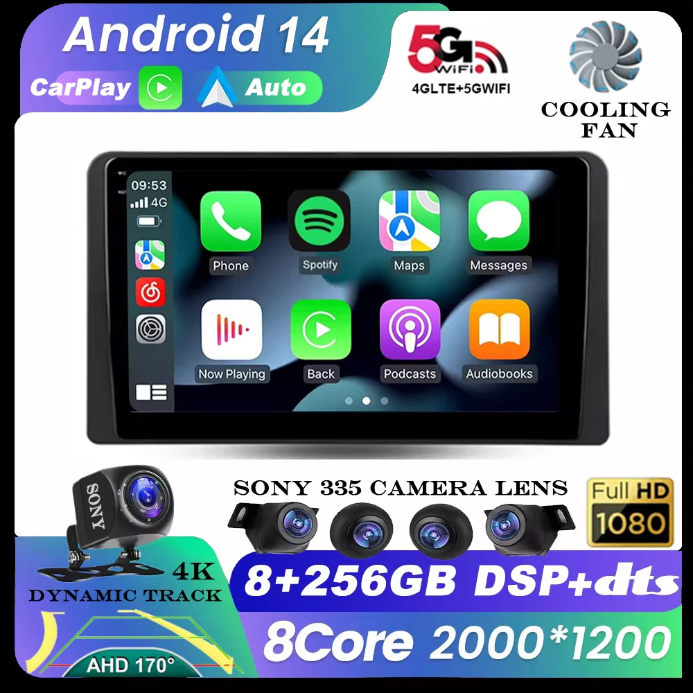 

Android 14 For Honda Stepwgn 6 2022 Car Radio Multimedia Video Player Navigation stereo GPS No 2din 2 din dvd