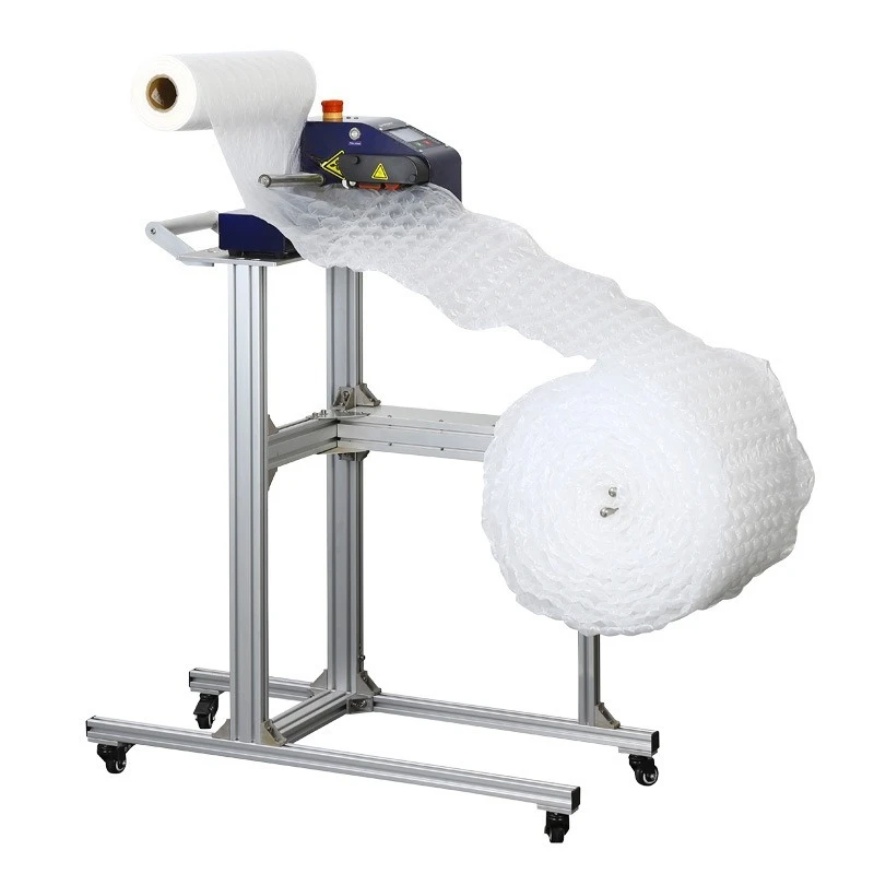 Film winding machine buffer bubble gourd column bag ball auxiliary