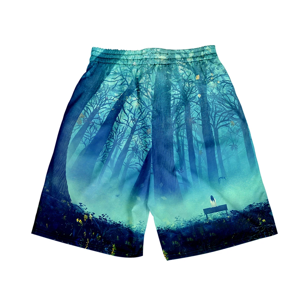 Strand Shorts Mannen En Vrouwen Kleding 3D Digital Printing Casual Shorts Fashion Trend Paar Broek 17