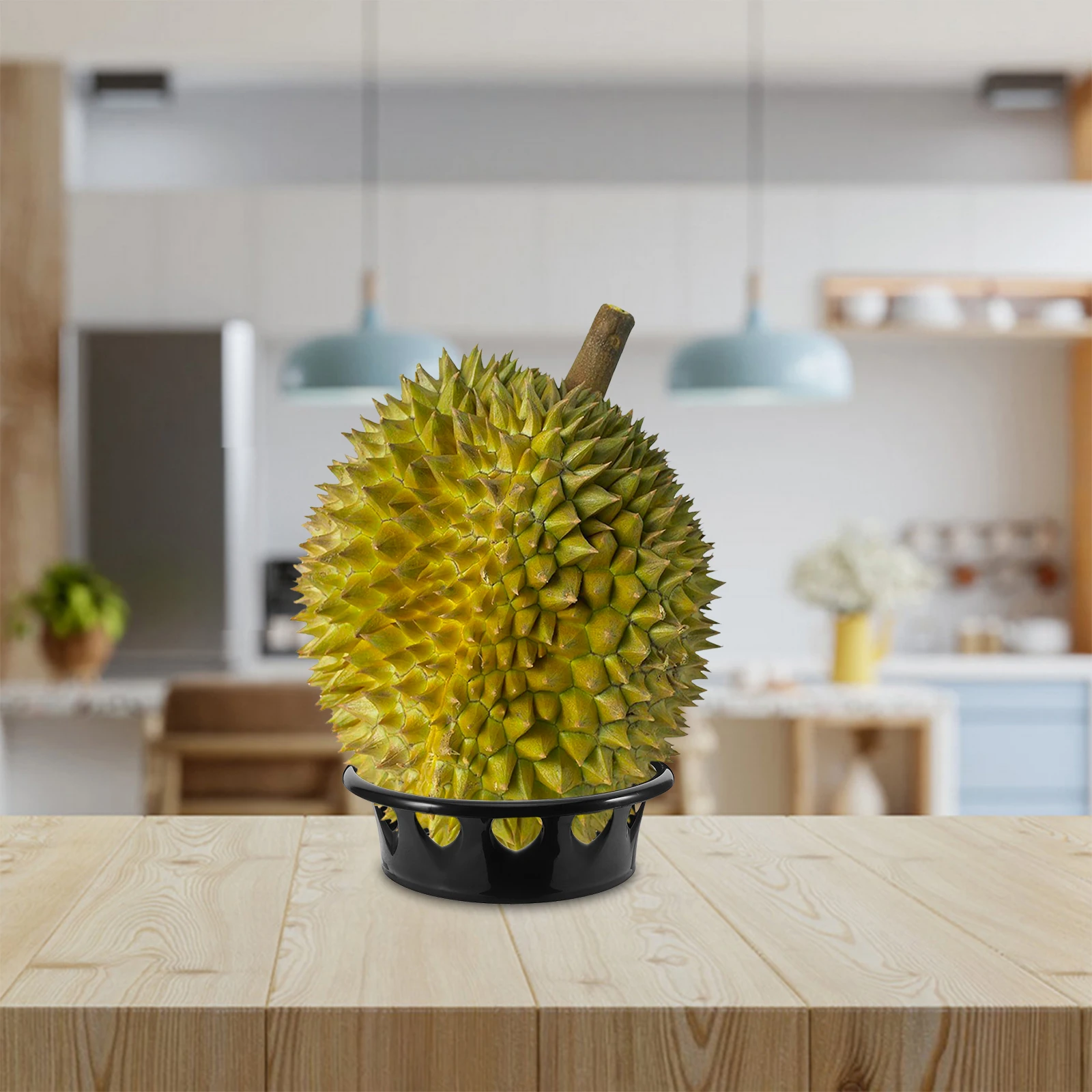 

Plastic Fruit Display Rack For Supermarkets Standing Melon Watermelon Pineapple Holder Space Saving Reusable Easy Clean