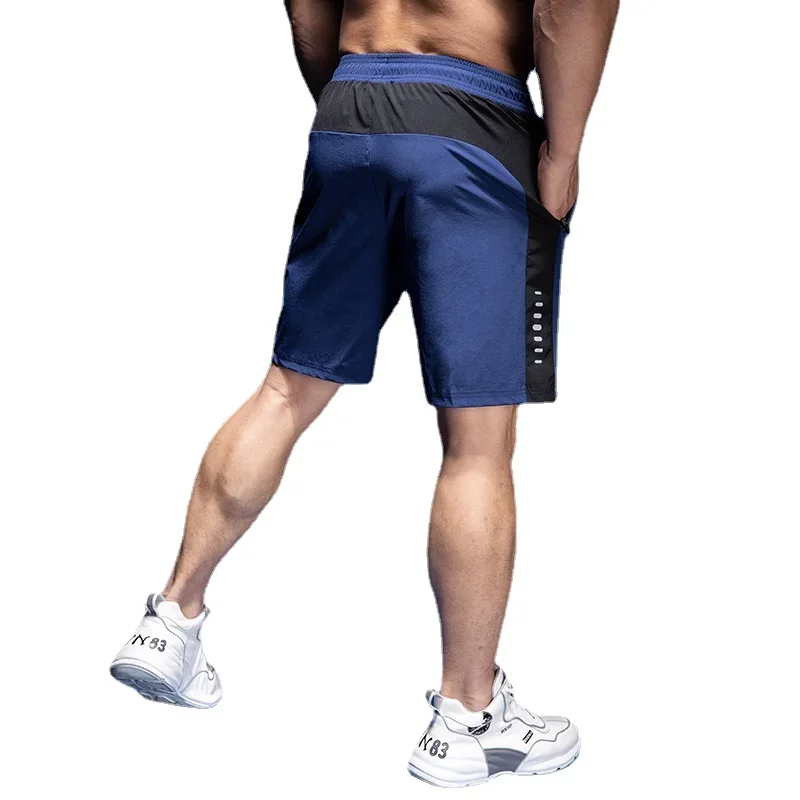 Mens Running Shorts Quick-drying Breathable Fitness Shorts Men New Sport Workout Training Bodybuilding Short Pants