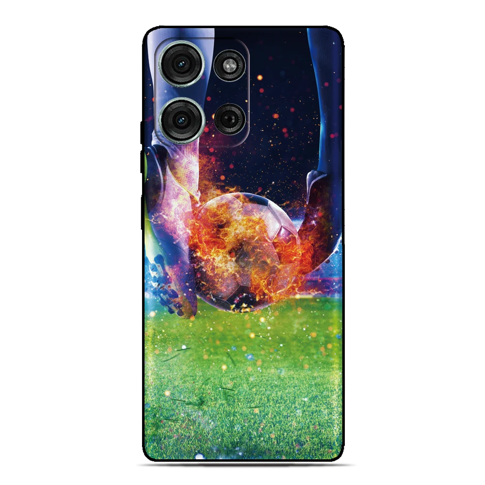 غطاء كرة القدم لكرة القدم لهاتف لا شيء 2a Plus CMF 1 2 One Two Motorola Moto G96 G86 G56 G54 G24 G05 G04 G15 E15 G85 حافظة خلفية