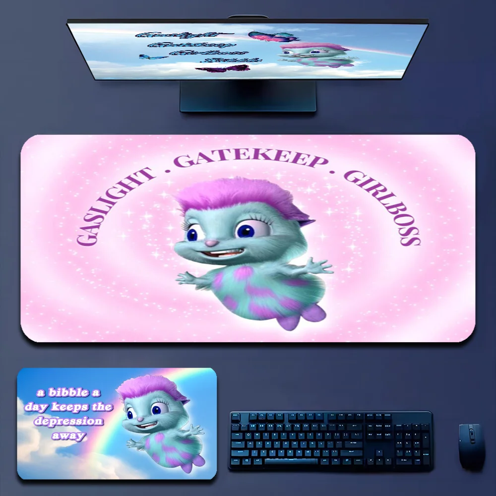Bibble A Cartoon Character Non-slip Lockedge Office Student Gaming Thickened Writing Pad Non-slip Cushion Mouse Pad Desktop Mat