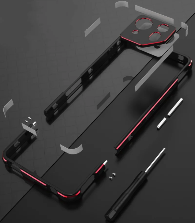 Capa Protetora de Metal para Câmera em Liga de Alumínio para ASUS ROG Phone 9 8 7 6 5 Pro, ROG Phone 9 8 7 6 5 3