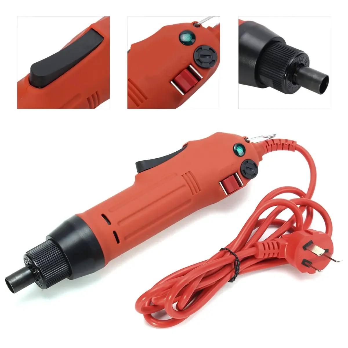 220V Portable Handheld Automatic Electric Bottle Capping Machine Cap Screwing Sealing Machine Bottle Capper With Spring Balancer