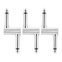 3 Pieces Patch Cable Patch Cords for Connecting Guitar Effect Pedals