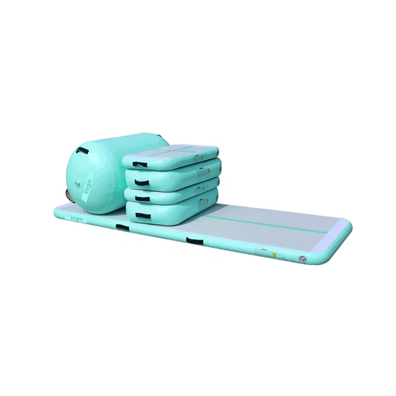 China Manufactory Inflatable Air Tumble Track Gymnastics Camping Mat Camping Mattress