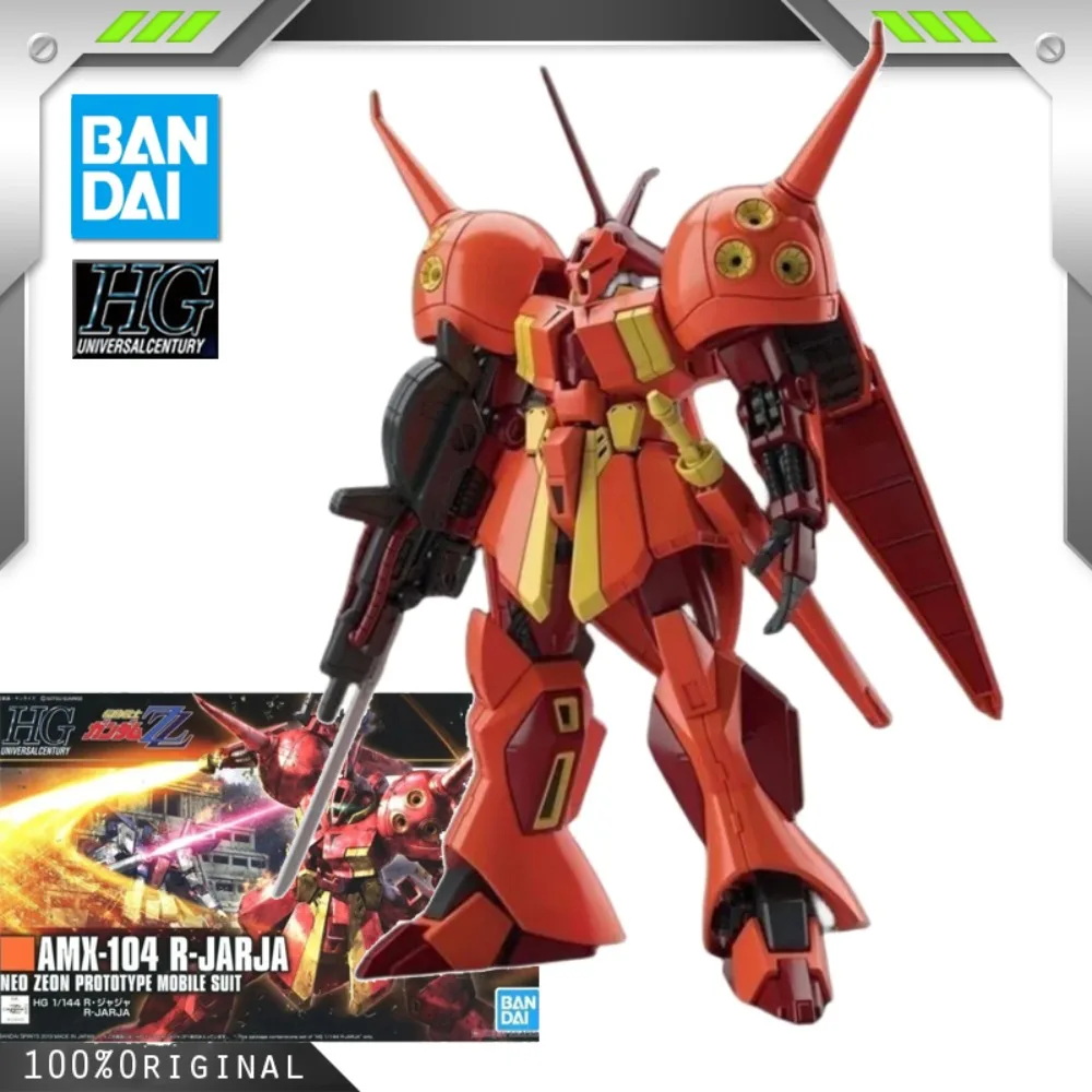 

BANDAI Anime HG 1/144 AMX-104 R-JARJA Gundam новый мобильный отчет Gundam сборка пластиковая модель комплект экшн-игрушки Фигурки подарок