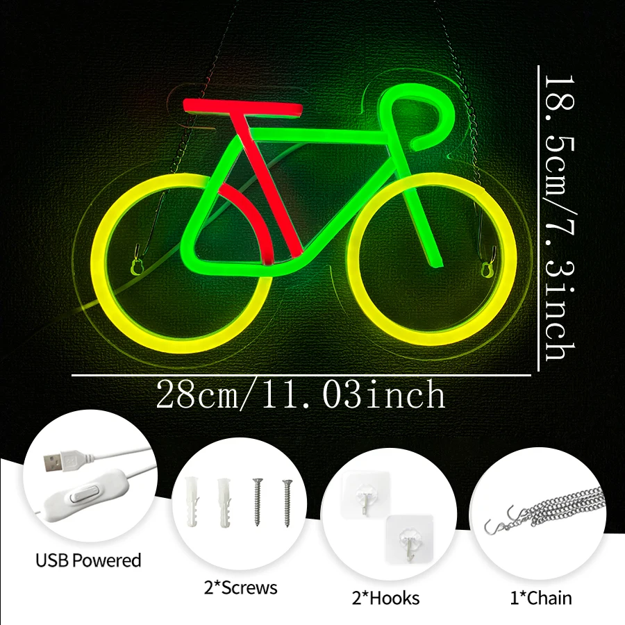 Enseigne néon Vélo, Lumières n - Gaming Accessories Wall avis et prix
