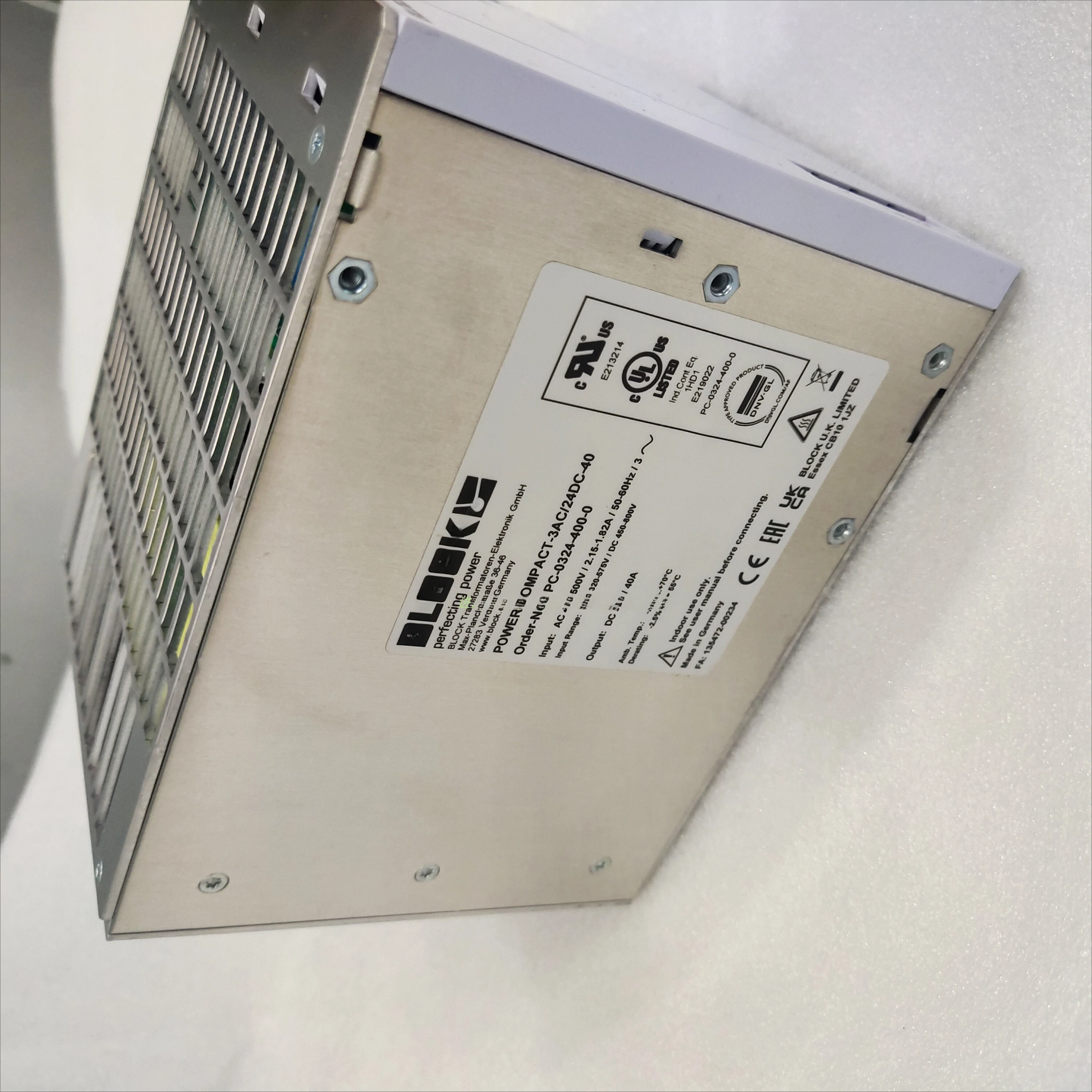 PCC-0124-100-2 Schaltnetzteil B-Lock Original PCC-0124-050-2