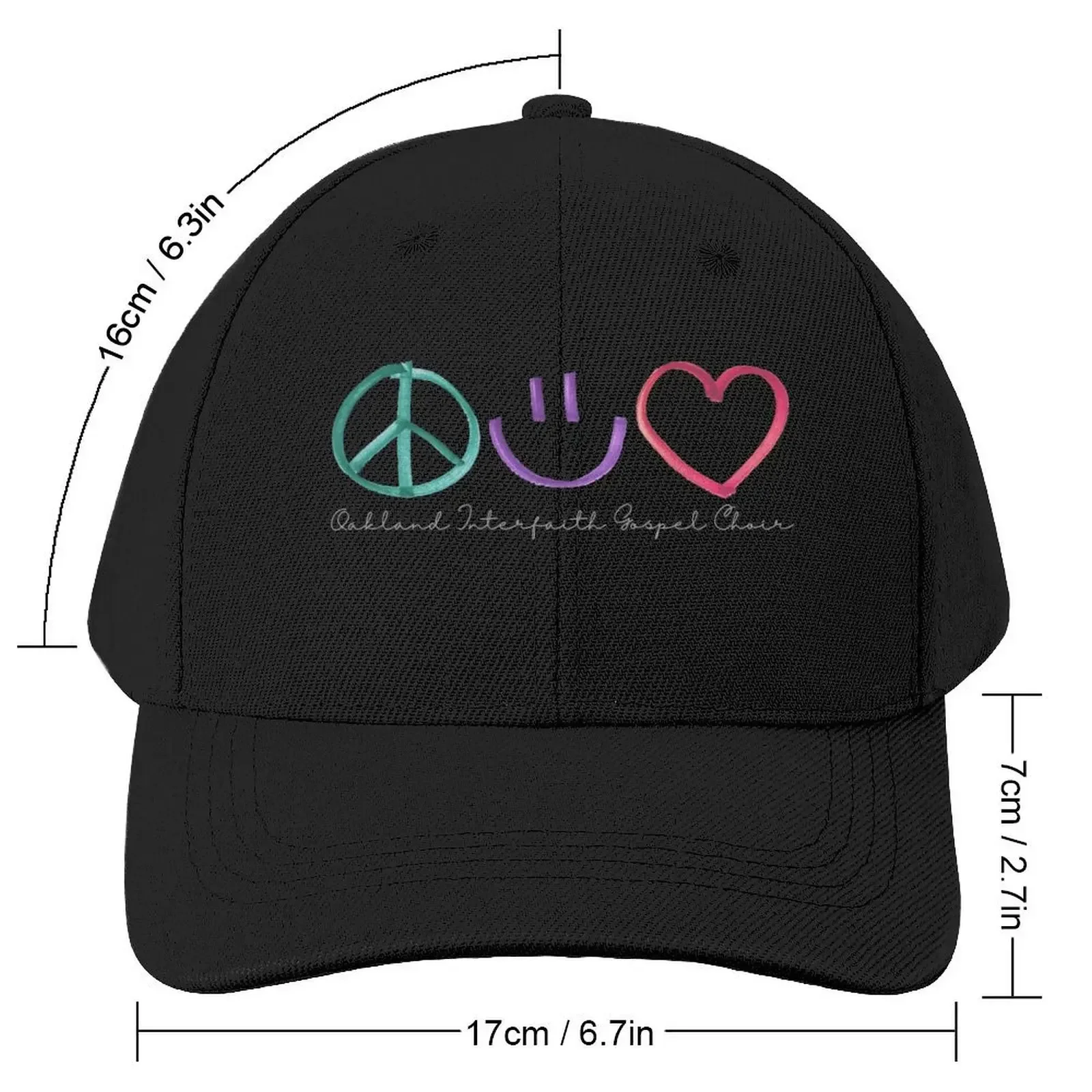 OIGC sends Peace Joy Love Baseball Cap Military Tactical Cap Custom Cap Caps Male Women's