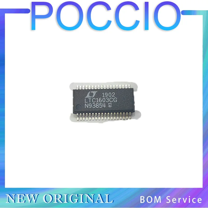 LTC1603CG LTC1603IG LTC1603 - Convertidor A/D de muestreo de alta velocidad, 16 bits y 250 kps con apagado