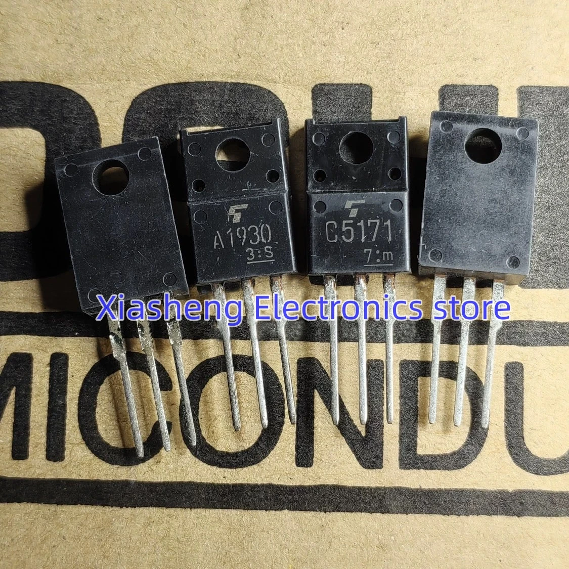

New Original 5Pairs 2SA1930 A1930 + 2SC5171 C5171 TO-220F Audio Power Amplifier Transistor In Stock Good Quality