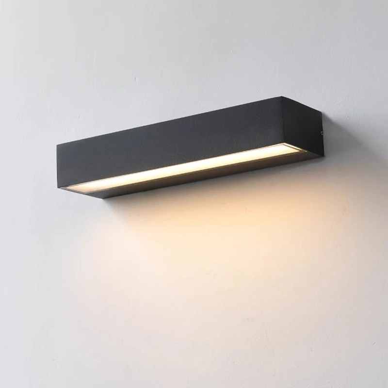 IP65 LED Waterproof Wall Lamps 30W 18W 12W Indoor Outdoor Wall Light Courtyard Porch Living Room Corridor Bedroom Wall Sconce