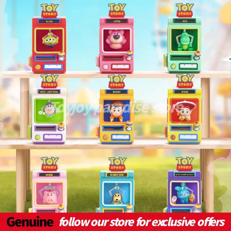 

2026 Official Toy Story 5 Claw Machine Series Cartoon Action Figures Blind Box Collectible Desktop Ornament As Birthday Gift