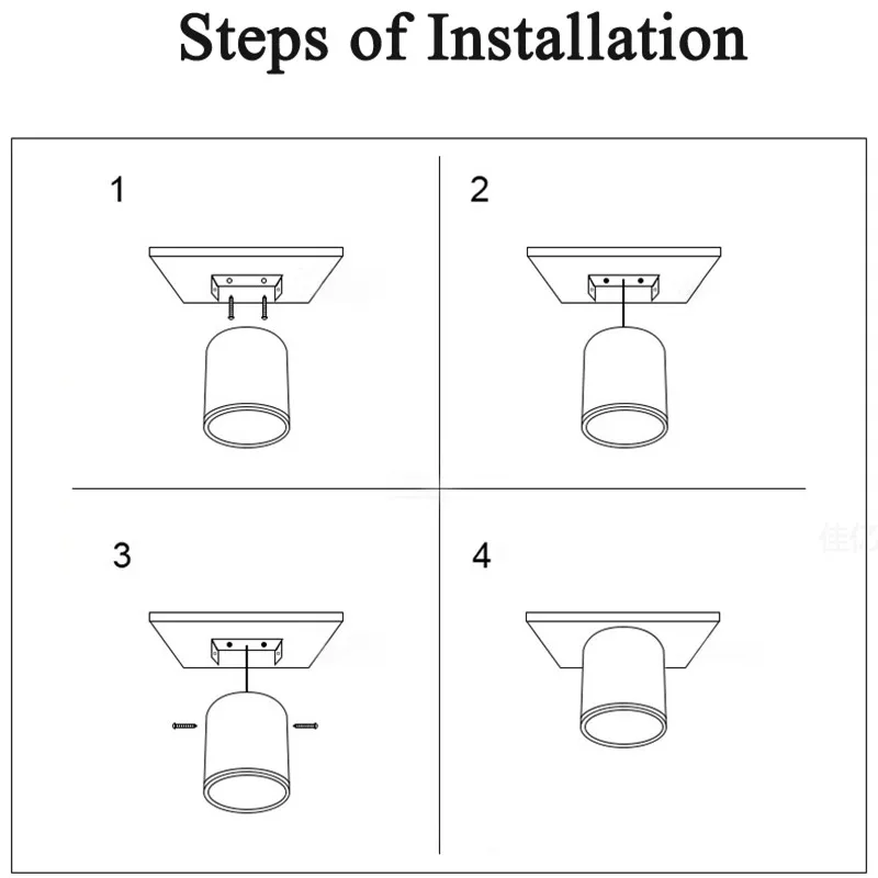 Dimmable Surface Mounted Ceiling Downlight 5W 7W 9W 12W 15W 18W 21W 24W AC85-265V Lamp COB Led Spot Light With Driver