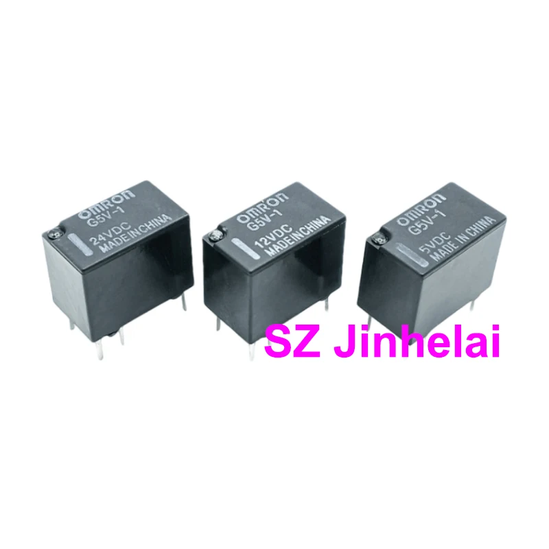 10pcs Omron Authentic Original Relays Micro Relay G5V-1 G5V-2 G5V-2-H1 5VDC 12VDC 24VDC