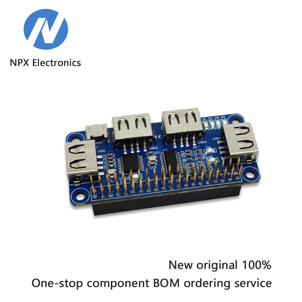 

Плата расширения USB-концентратор HUB — Zero/Zero W/3B+