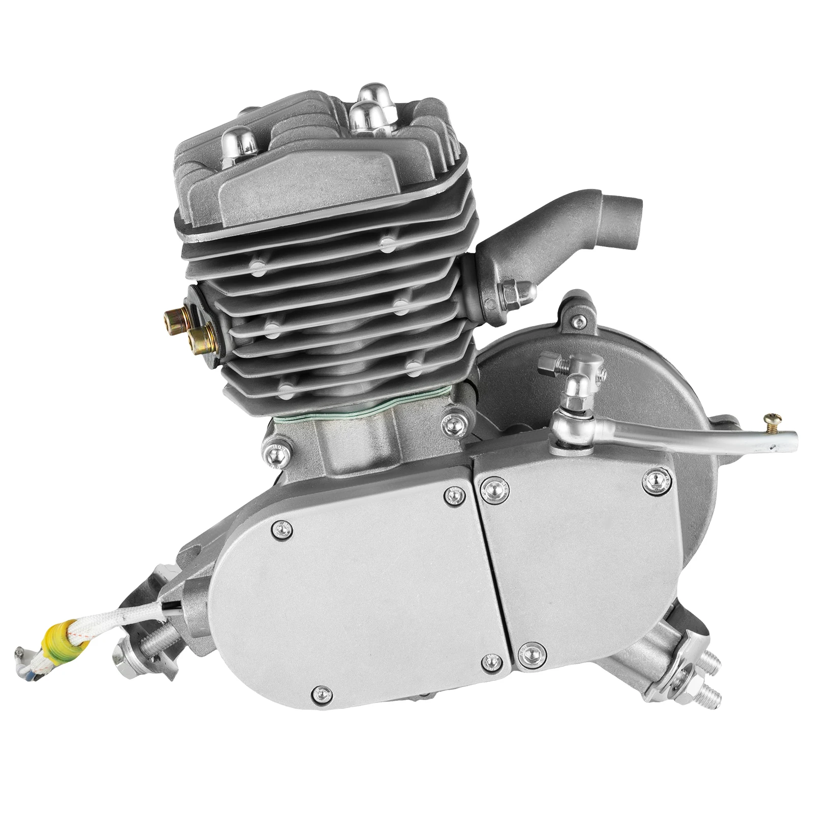 2-Takt 80CC Motor Kit, CDI Ignition Type Cycle Engine Kit, Motor luftgekühlter Fahrradmotor Set, Einzylinder-Fahrradmotor – Detail 3