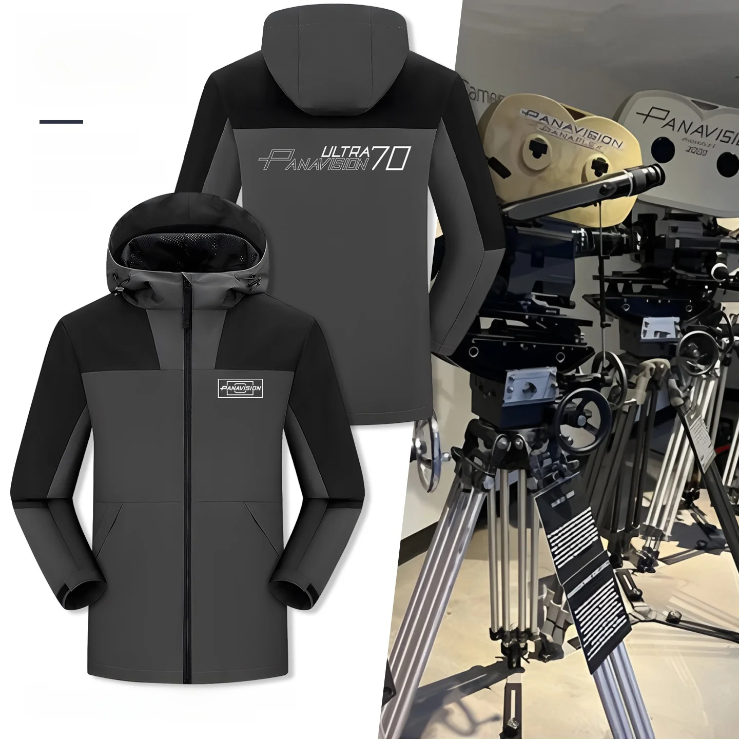 

Куртка Panavision Color Blo Jaet из ветрозащитного полиэстера для режиссеров кино, весна-осень-зима, верхняя одежда