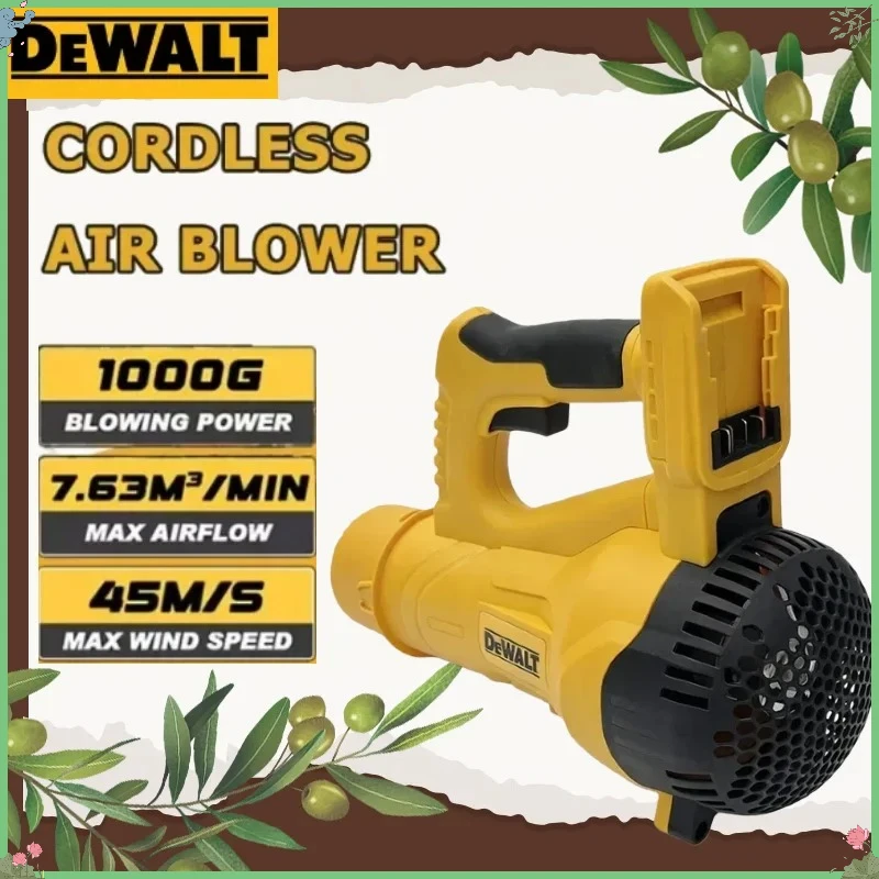 

Dewalt Cordless Electric Leaf Blower Long Tube Blower Garden Leaf Sweeping Home Courtyard Snow Cleaner Tool For Dewalt Battery