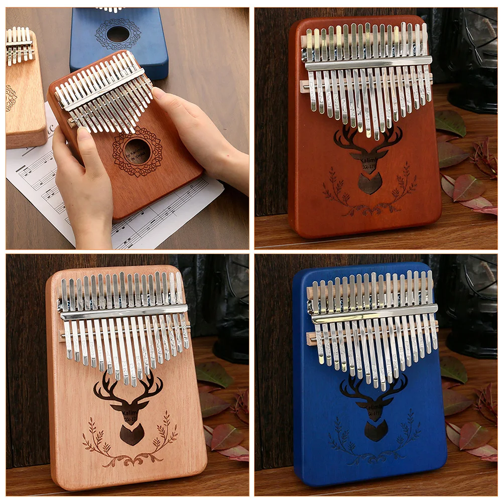 Kalimba Shrapnel Thumb Piano DIY Kit Keys Bridge Accessories Music 17 for Metal Tuning Hammer