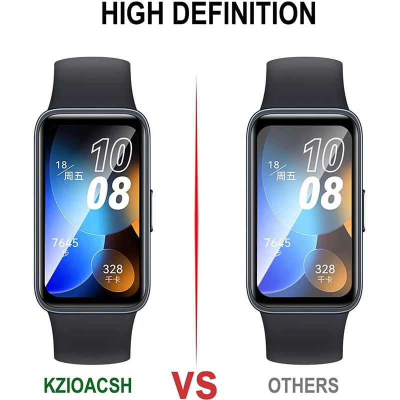 BEHUA Screen Protective Films For Huawei band 8 9 10 Bracelet 3D Soft Transparent Film Clear HD Ultra-thin Cover Accessories