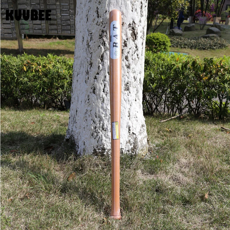 Wood Baseball Bat Anti-Slip Sports Training Grip Sports Self-defense Personal Safety