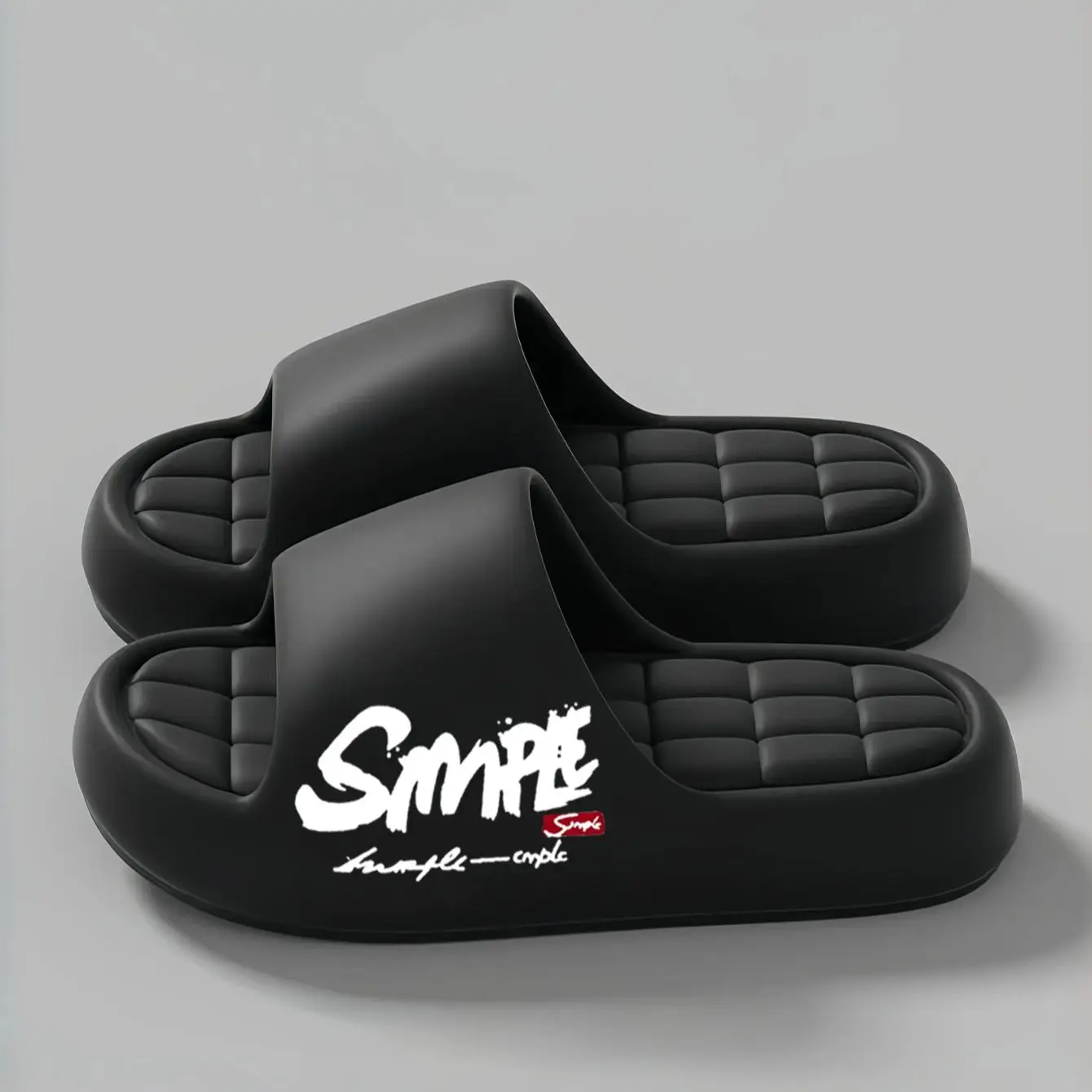 

New Casual Innovative Design Smple Unisex Eva Soft-Soled Lightweight Home Slippers High-Quality Exclusive Brand Slippers