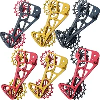 Jaula de polea de gran tamaño para bicicleta de montaña, polea de cerámica de desviador trasero 14T 16T, rueda Jockey para SRAM 11S 12S Eagle XX1/X01/GX/NX AXS