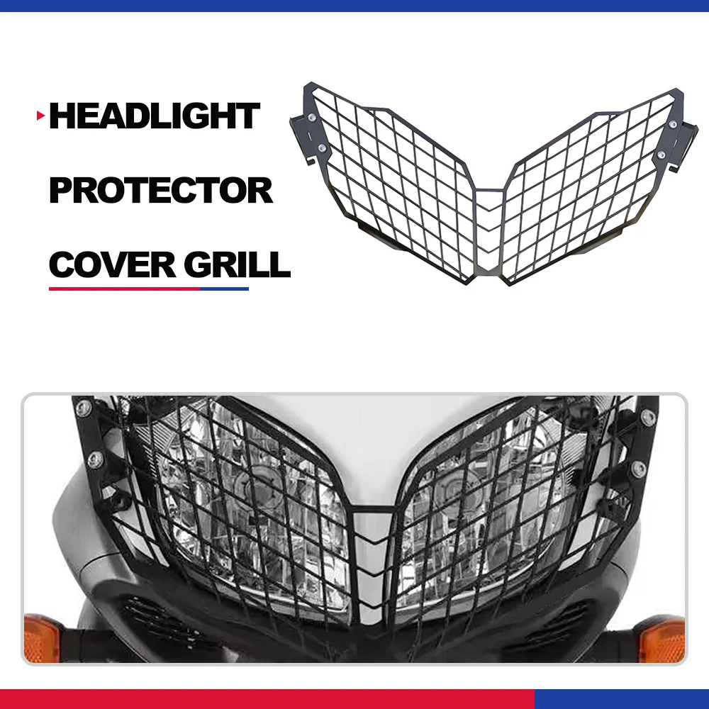 

Motorcycle Accessories Headlight Guard Protection Cover For SUZUKI V-STROM DL650 XT 650XT 2012-2016 2015 2014 2013 2012