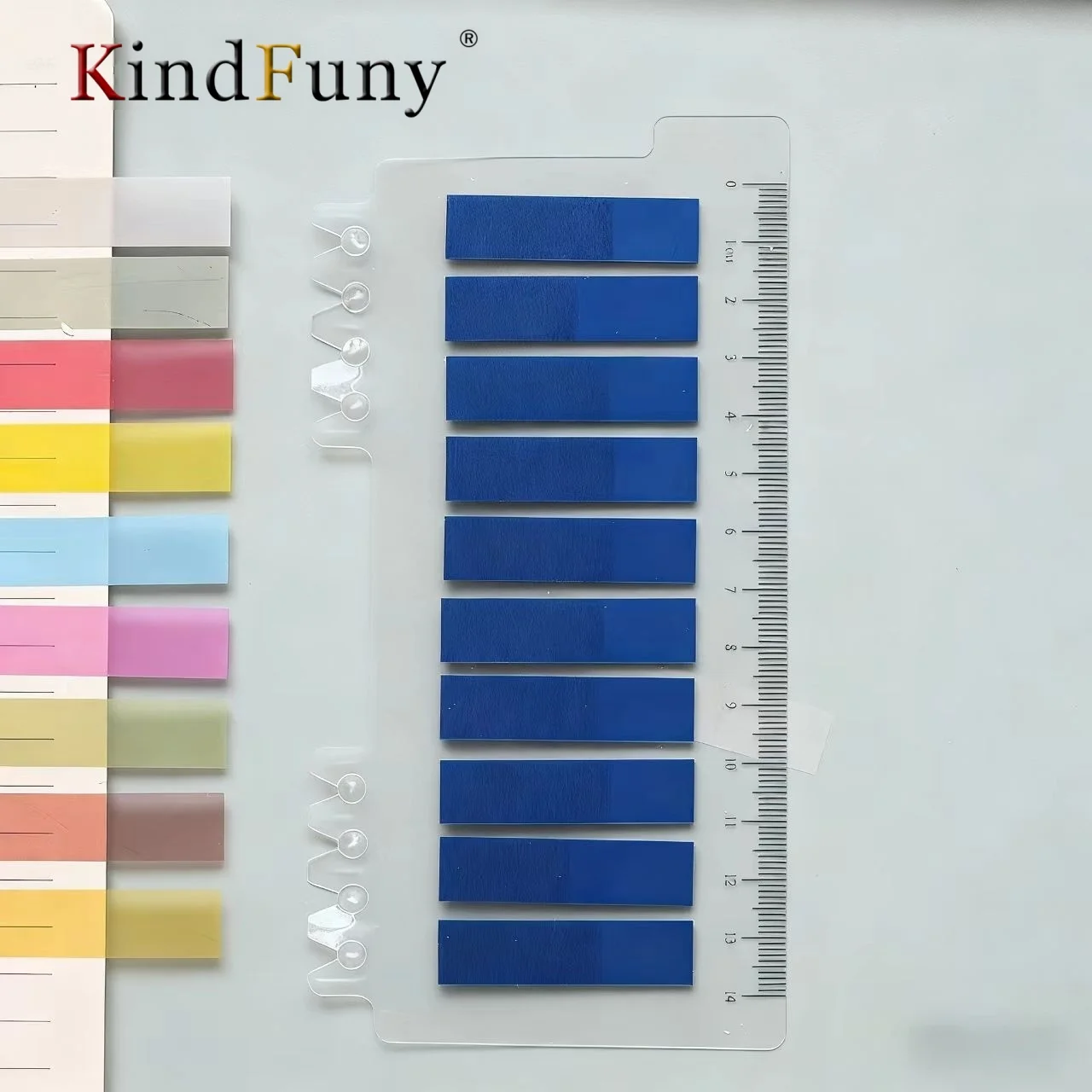 200 ورقة ملاحظات لاصقة واضحة ذاتية اللصق لوحات مذكرة ملونة لمكتب المدرسة كتاب الشرح مؤشر علامات التبويب القرطاسية