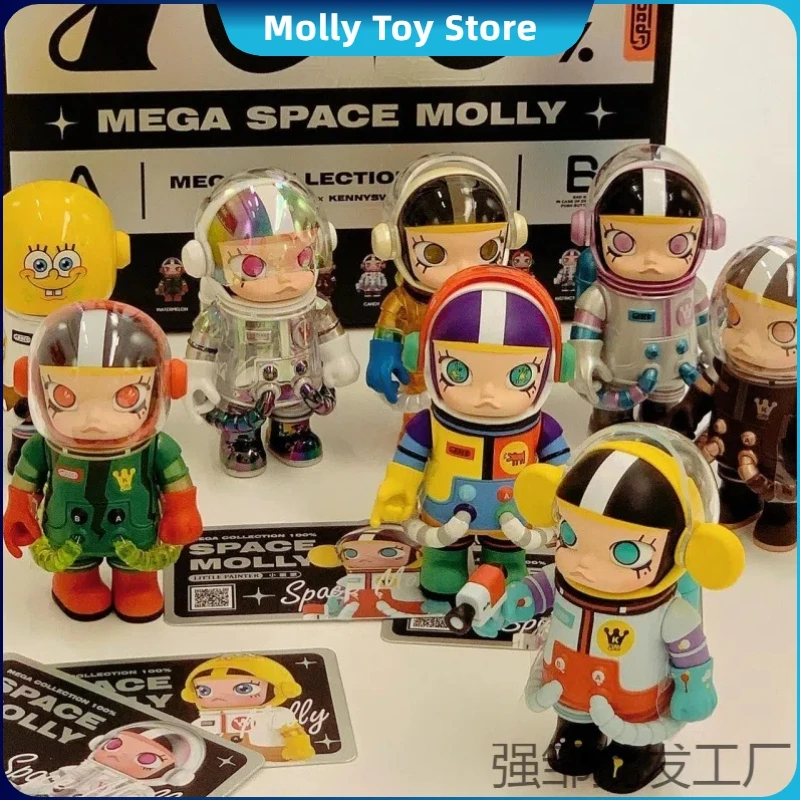 Mega Collection Space Molly Series Blind Box Limited Figure Model Mystery Box Toys Desk Ornament Decor Toy Gifts 1:1 Copy