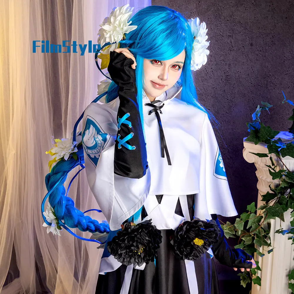 Game Guilty Gear Dizzy Cosplay Costume Uniform Halloween Party for Women Men Carnival Props