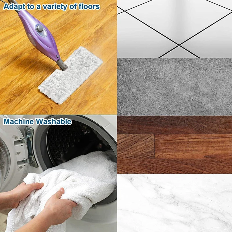 Mop Pad Cleaning Cloth Cloth Replace Compatible For Shark S3500 S3501 S3550 S3901 SE450 Steam Mop Accessories Mop Cloth Pads