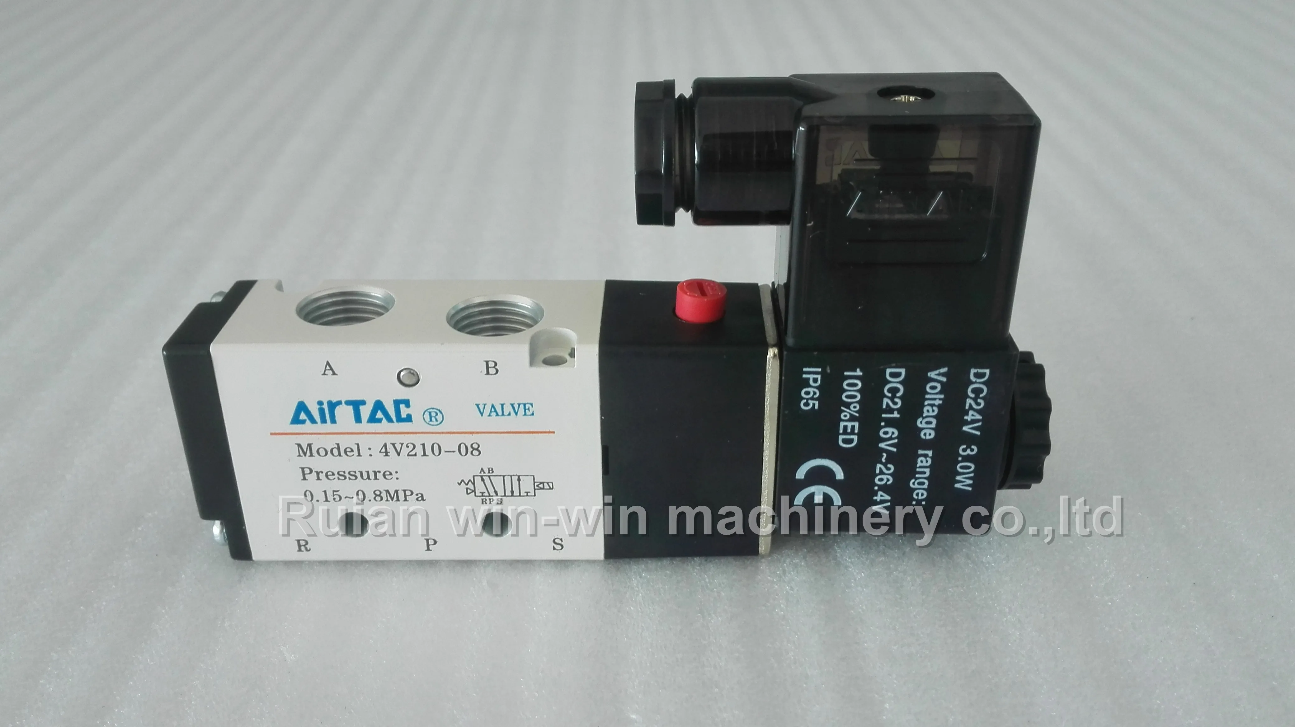 4V210-08 Electromagnetic Selenoide Valve for Film Blowing Machine