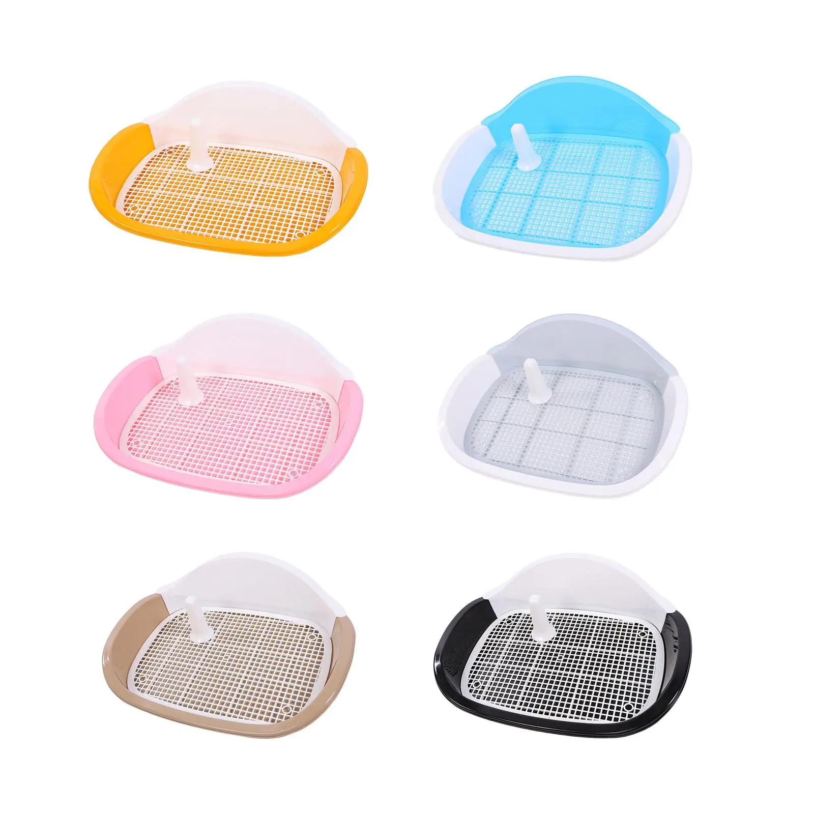 Pet Dog Toilet Tray Urinal Anti Splashing Measure 22x16.5x6.7inch for