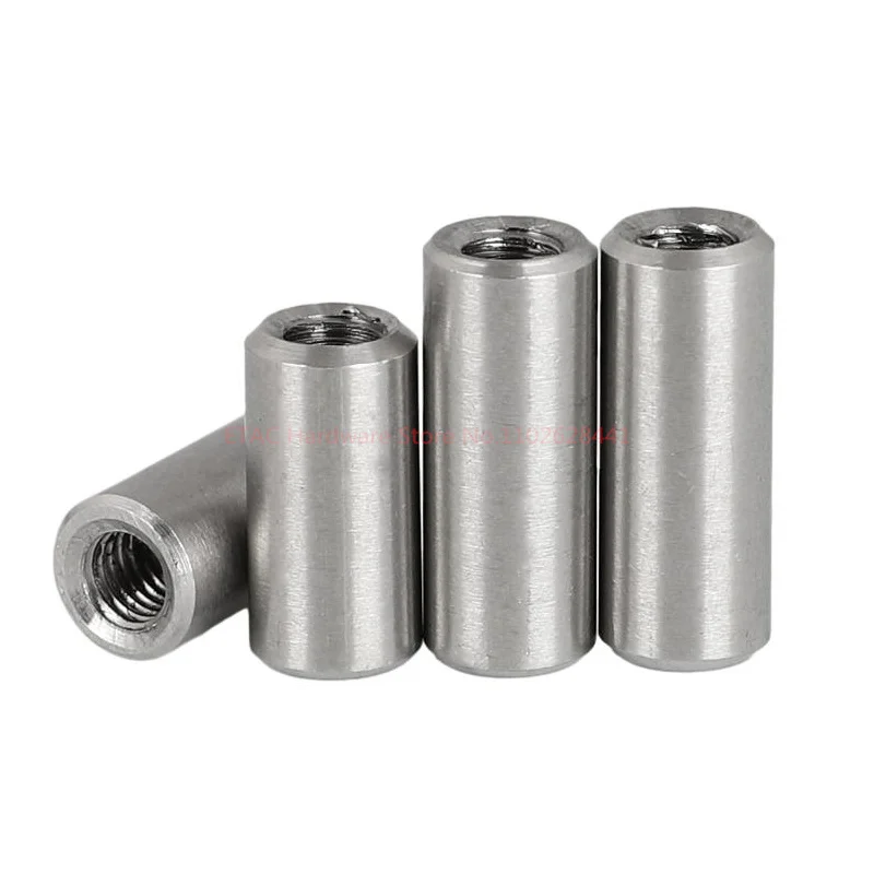 M3 M4 M5 M6 Internal Thread Cylindrical Pin GB120 Female Thread Locating Dowel Pin 304 Stainless Steel OD 4-12mm Length 12-80mm