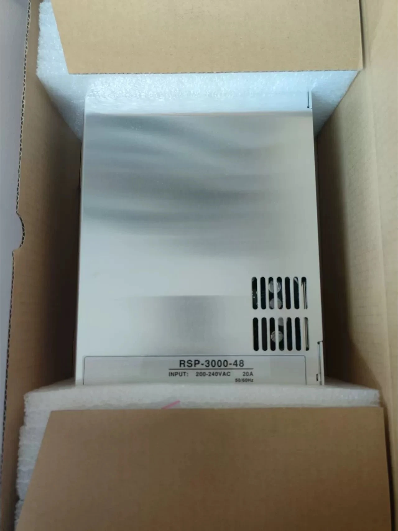 RSP-3000-48 Switching Power Supply, 48V 62.5A, Input 200-240VAC, Power 3000W