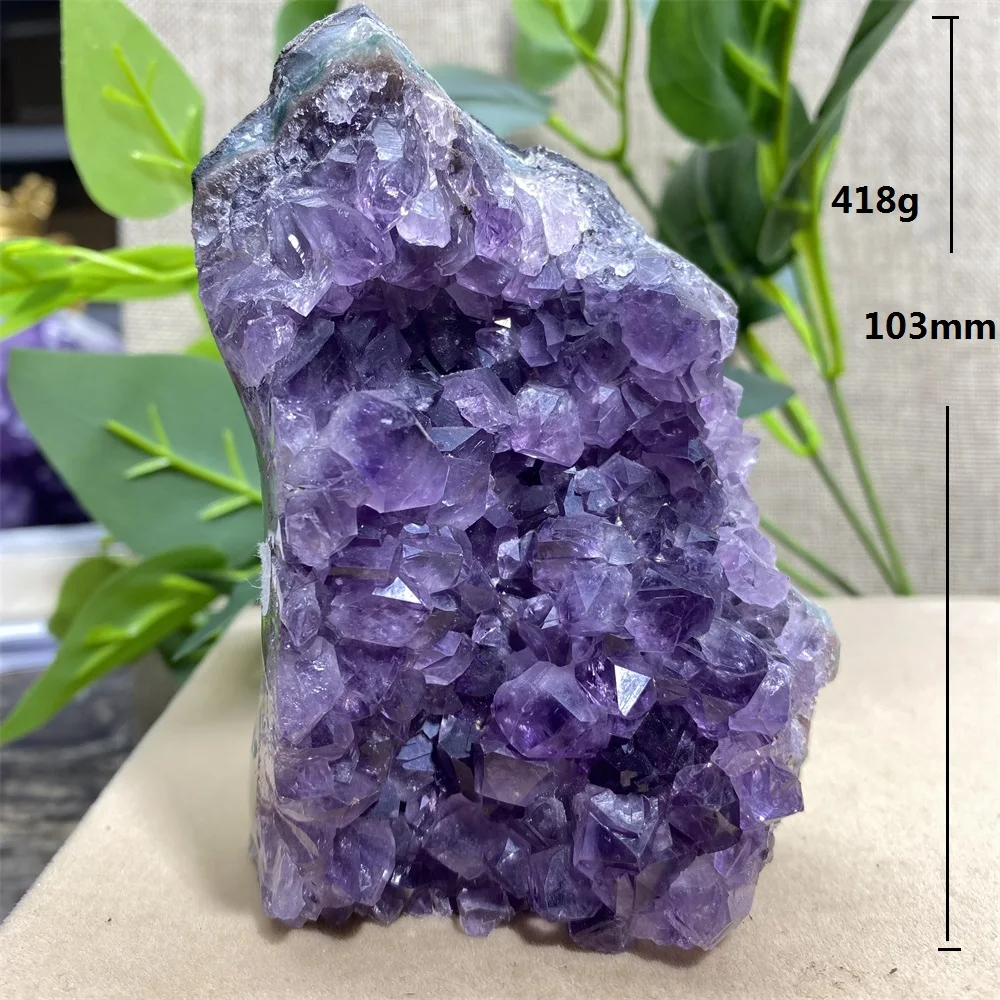 Amethyst Large Geode Stone Natural Quartz Crystals Druzy Raw Mineral Samples Wicca Brazil Gemstone Living Home Decoration Modern