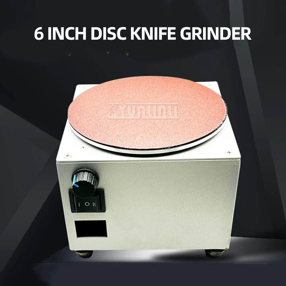 6 inch disc grinder small electric sandpaper stick disc table grinder grinder grinder engraving machine