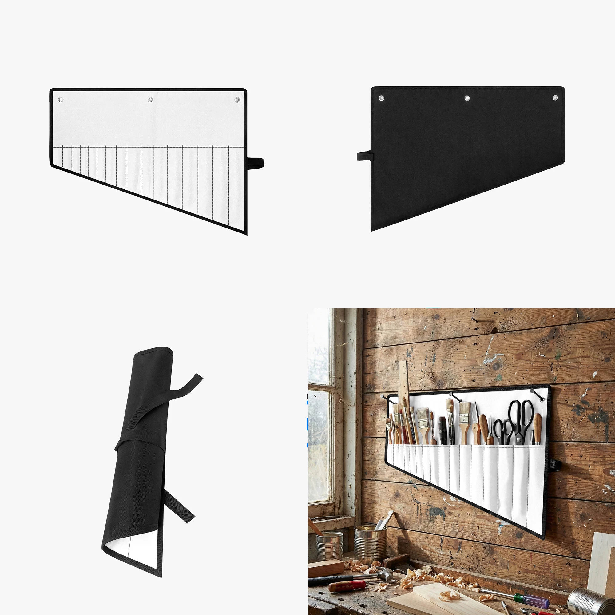 Polynesian Samoa Floral Print Art Tool Kit Design Portable Tool Storage Bag Customization Photo Text Picture Wholesale