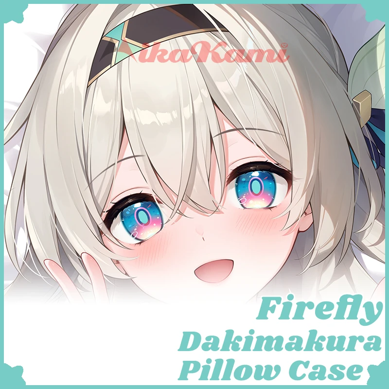 Firefly Dakimakura Honkai Star Rail Pillow Case Sexy Pillowcase Full Body Hugging Otaku Cushion Cover Bedding Home Decor Gift