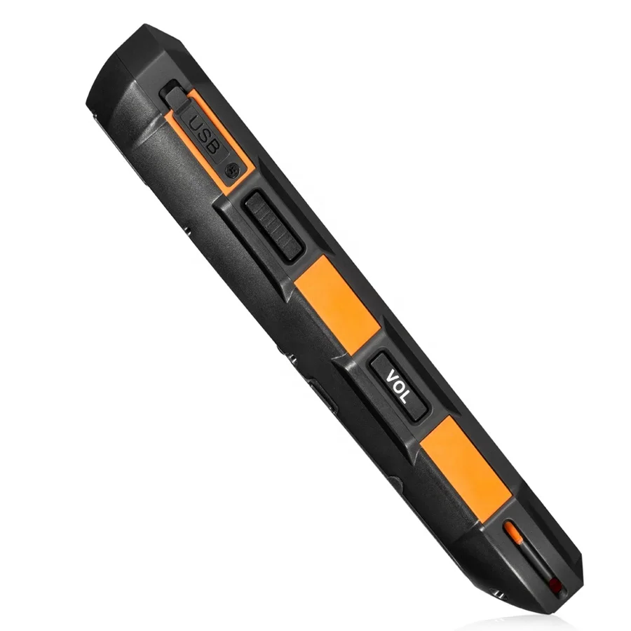 RFID UHF الصناعية المحمولة المساعد الشخصي الرقمي مع المسح الضوئي الزناد وعرة أندرويد ماسح الباركود إدارة المستودعات 2D واي فاي الأسهم