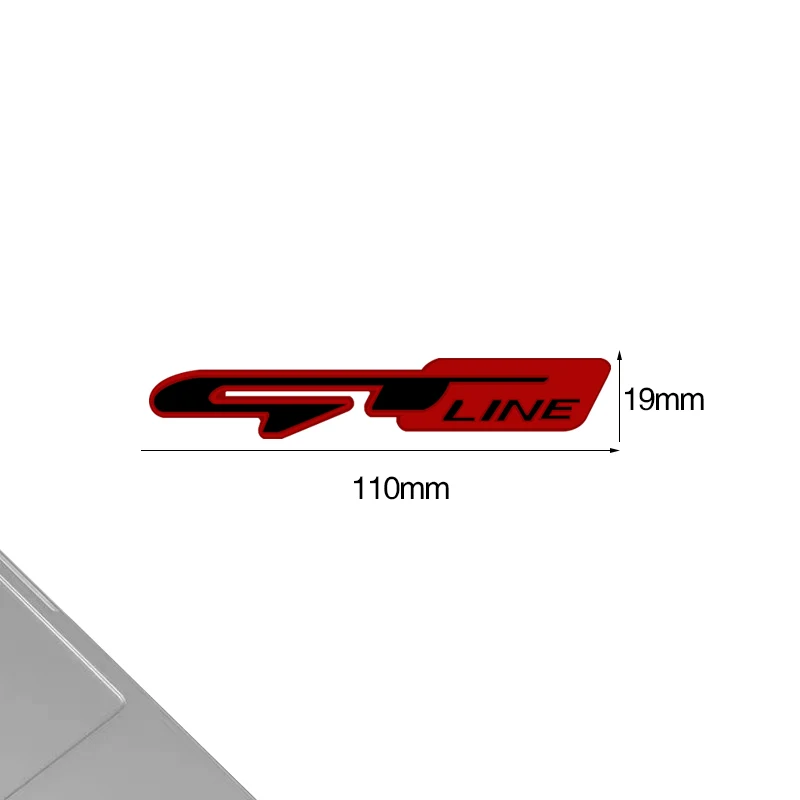 For KN GT LINE Grille Emblem CEED Sportage Seltos RIO Stinger Sorento Cerato K5 Soul K2 3D Decals Sticker Rear Trunk Badge Logo