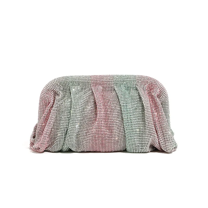 

XIYUAN блестящие кристаллы клатч кошелек женские роскошные дизайнерские вечерние сумки модная вечерняя сумочка элитная свадебная косметичка