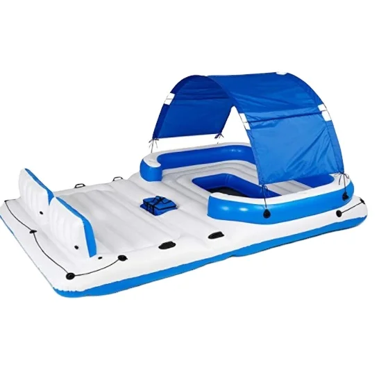 

Water Inflatable Island Floating Yacht Pad Dock Island Inflatable Pool Float